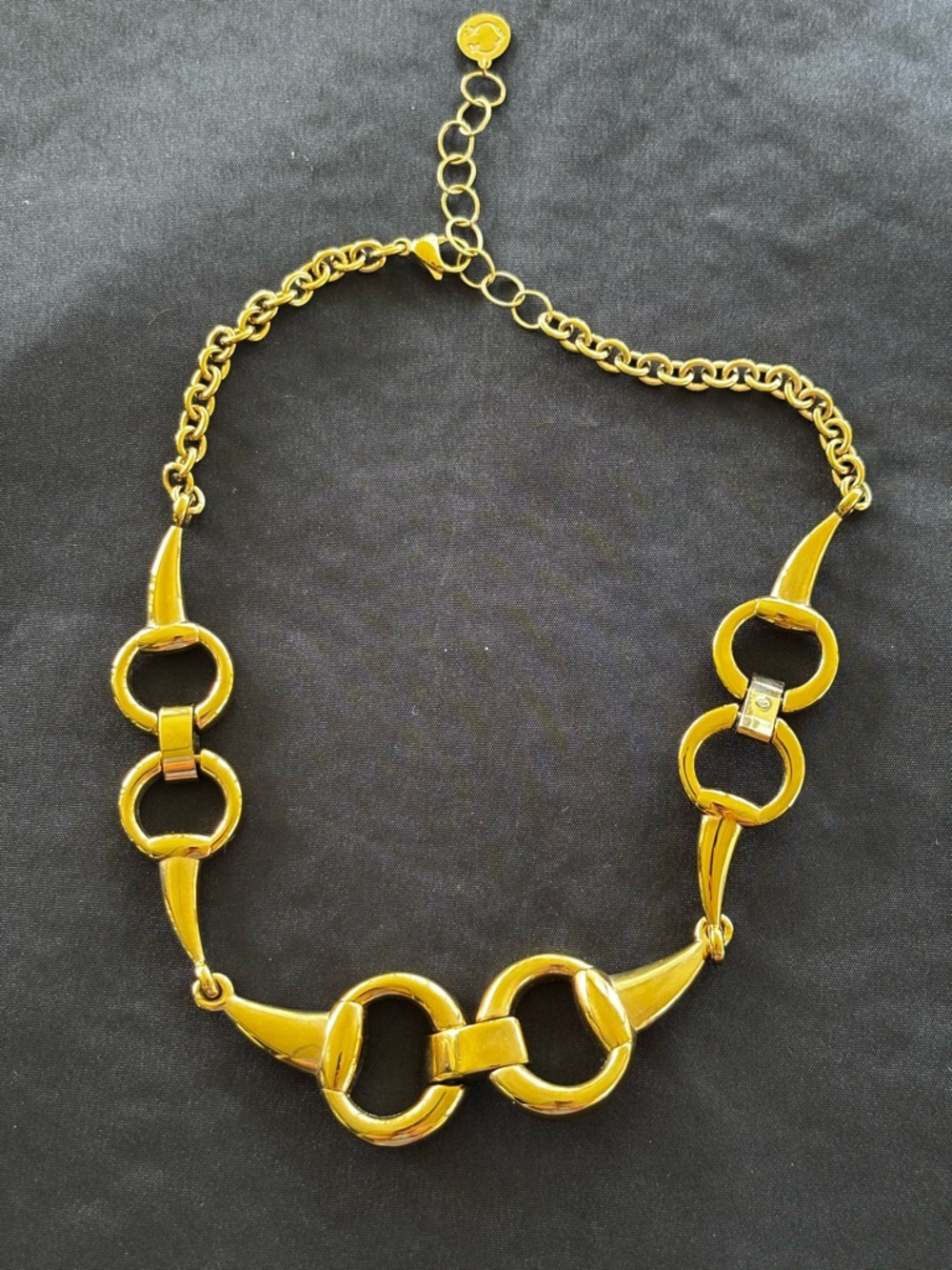 C. Wonder Gold Linked Statement Necklace